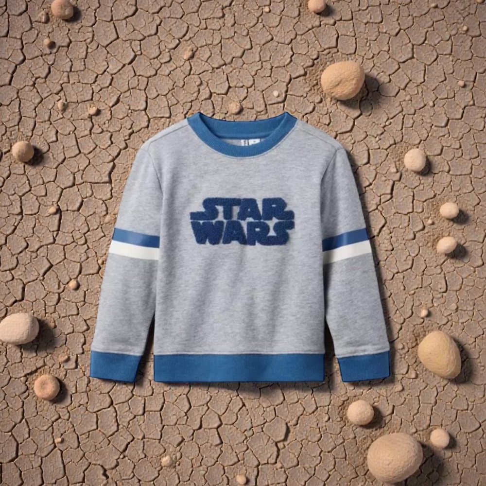 NWT- Janie and Jack Star Wars Sweatshirt - Picture 3 of 6